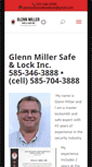 Mobile Screenshot of glennmillersafeandlock.com